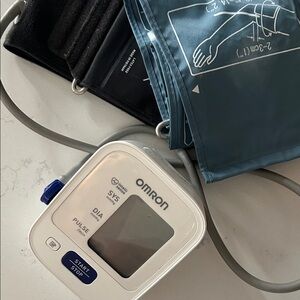 OMRON Digital Blood Pressure Monitor with Blue Cuff